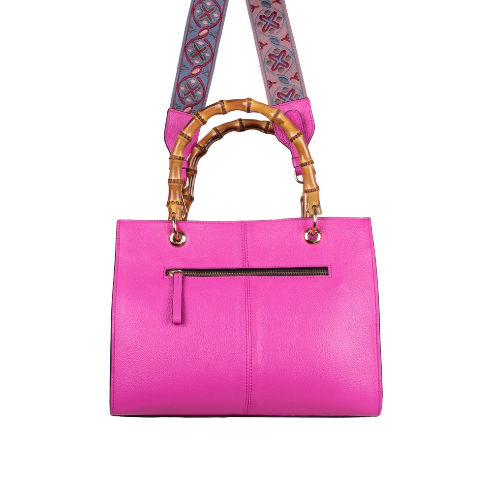 Tote Bag Bambú Piel