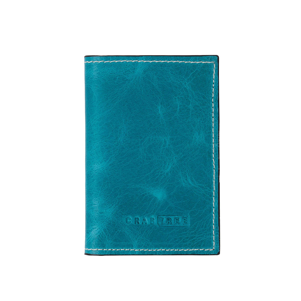 Porta pasaporte de piel