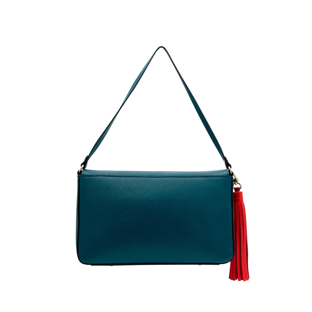 Shoulder Bag Camelia de Piel