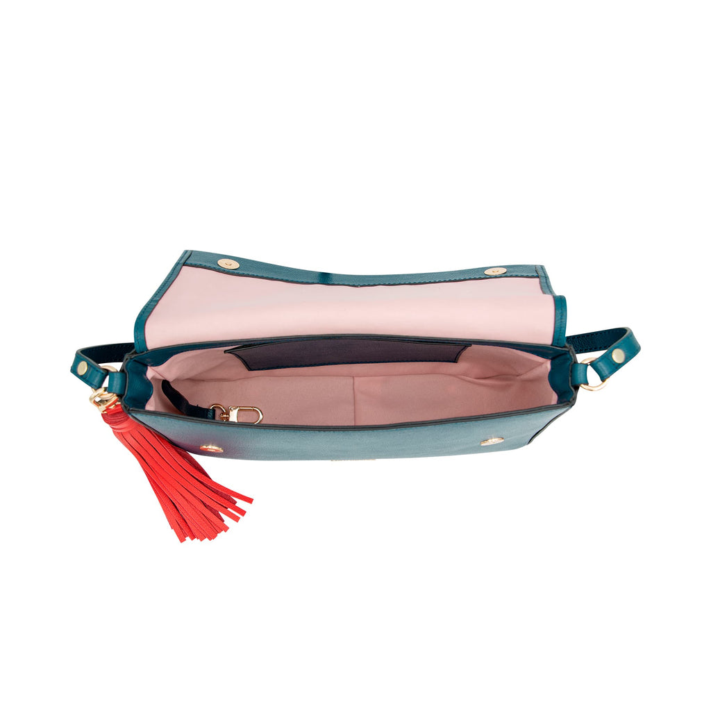 Shoulder Bag Camelia de Piel