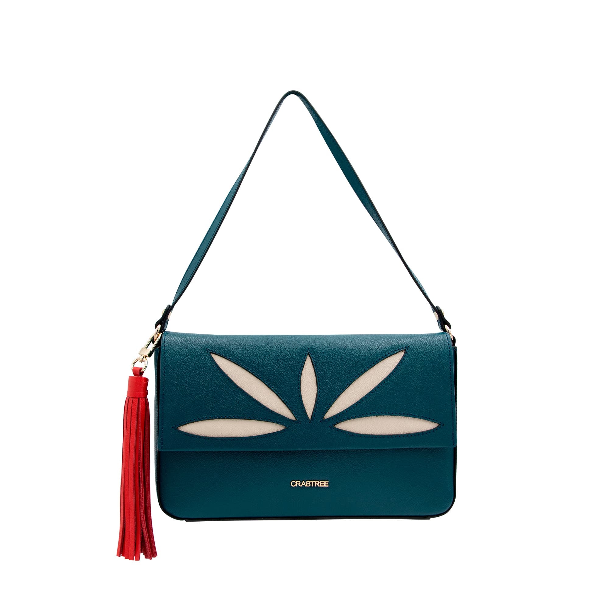 Shoulder Bag Camelia de Piel
