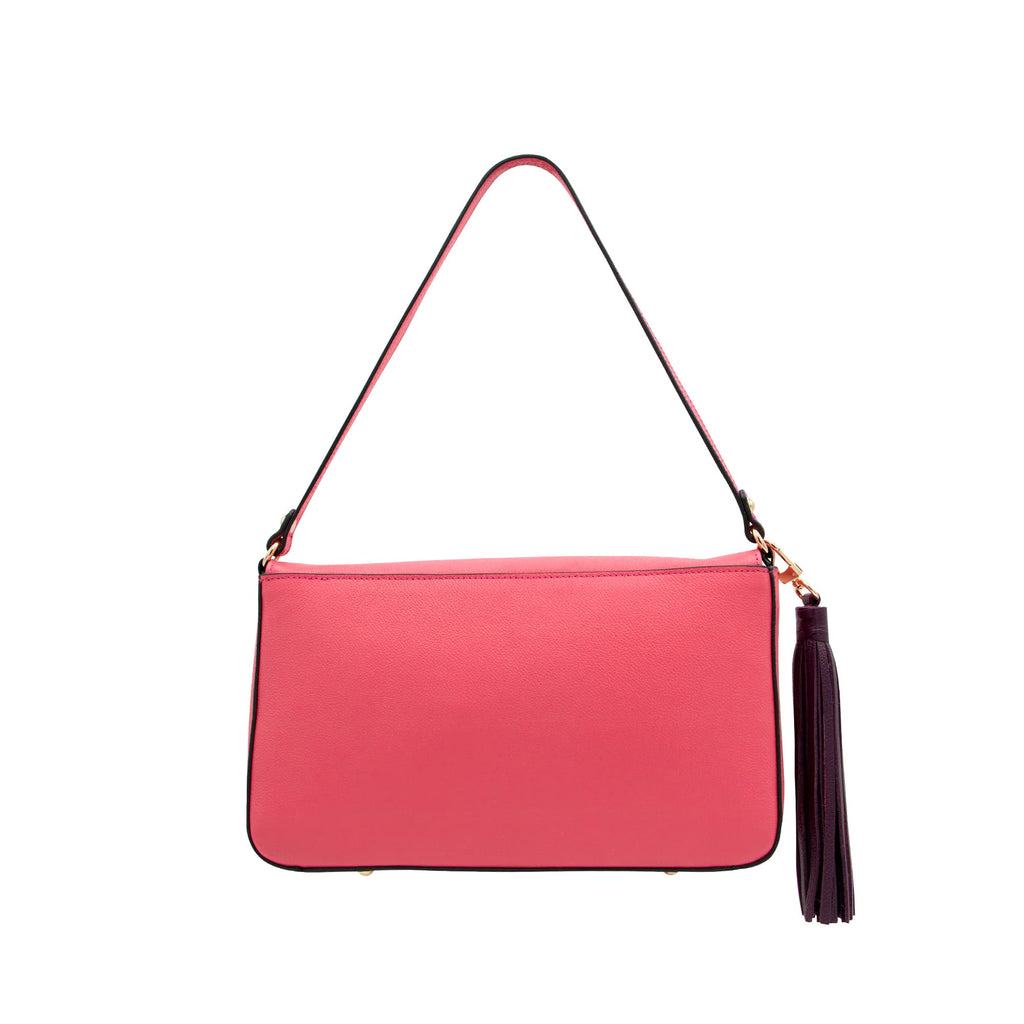 Shoulder Bag Camelia de Piel