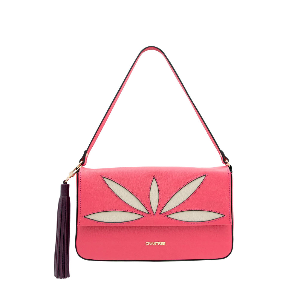 Shoulder Bag Camelia de Piel