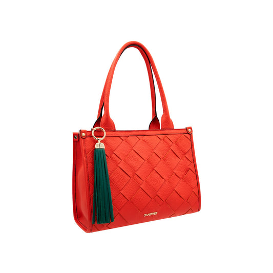 Tote Bag Camelia de Piel