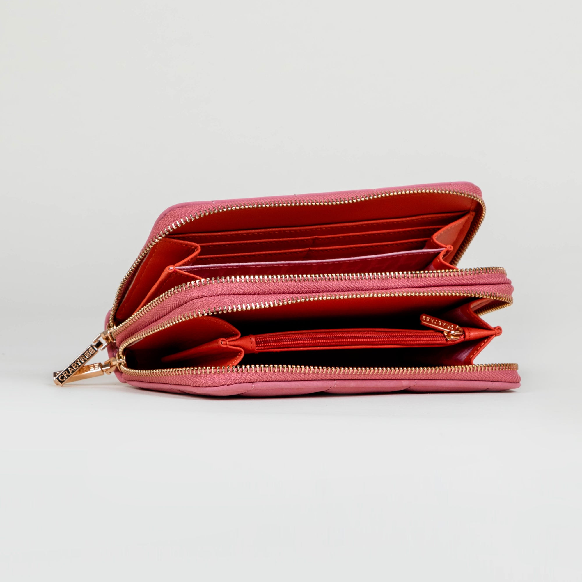 Cartera doble cierre