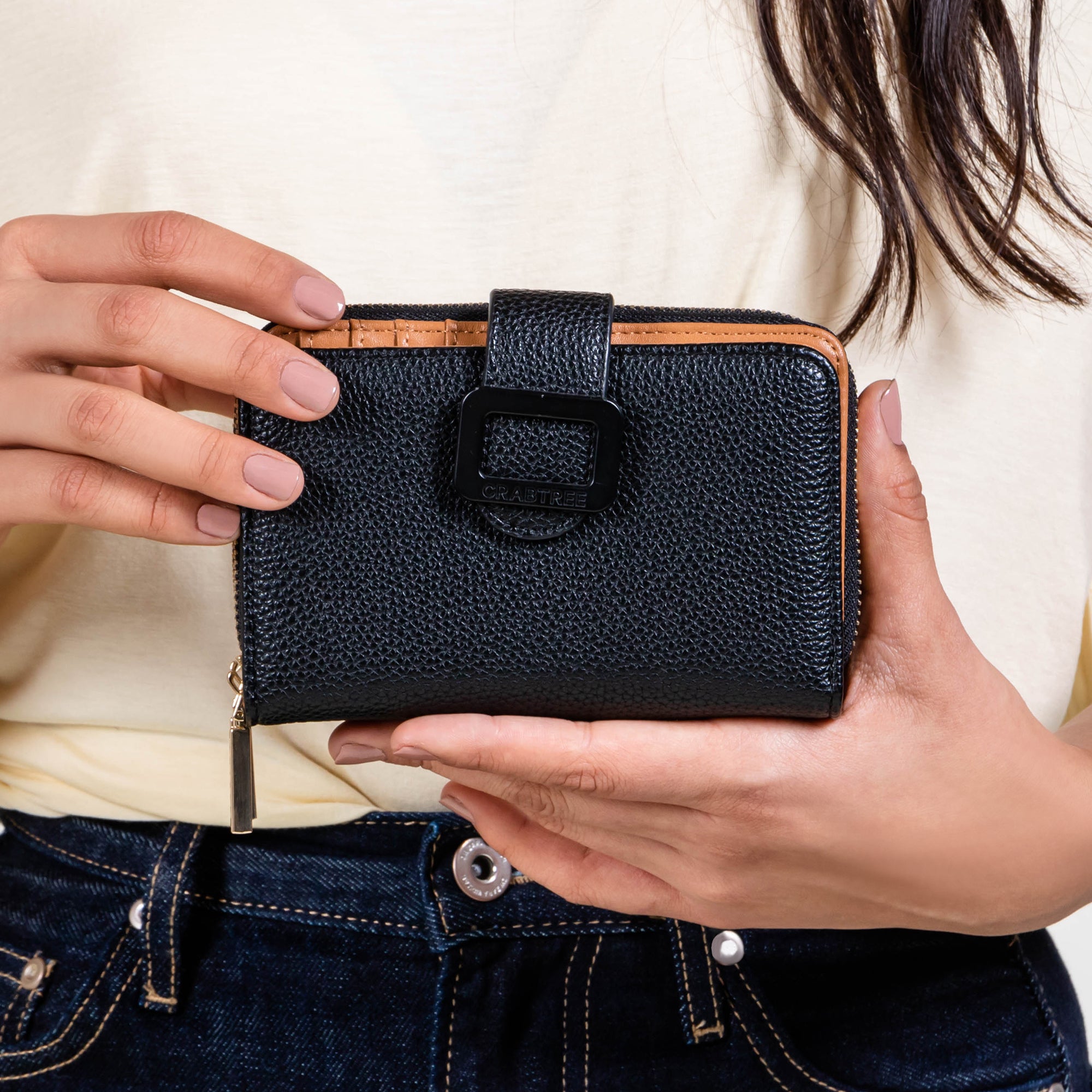 Cartera doble cierre Odessia