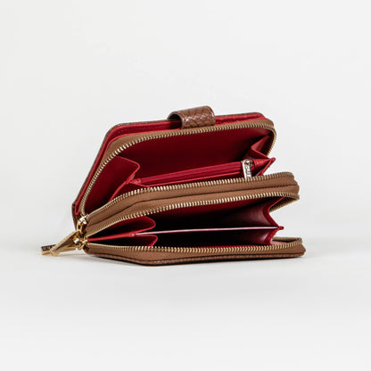 Cartera doble cierre Odessia