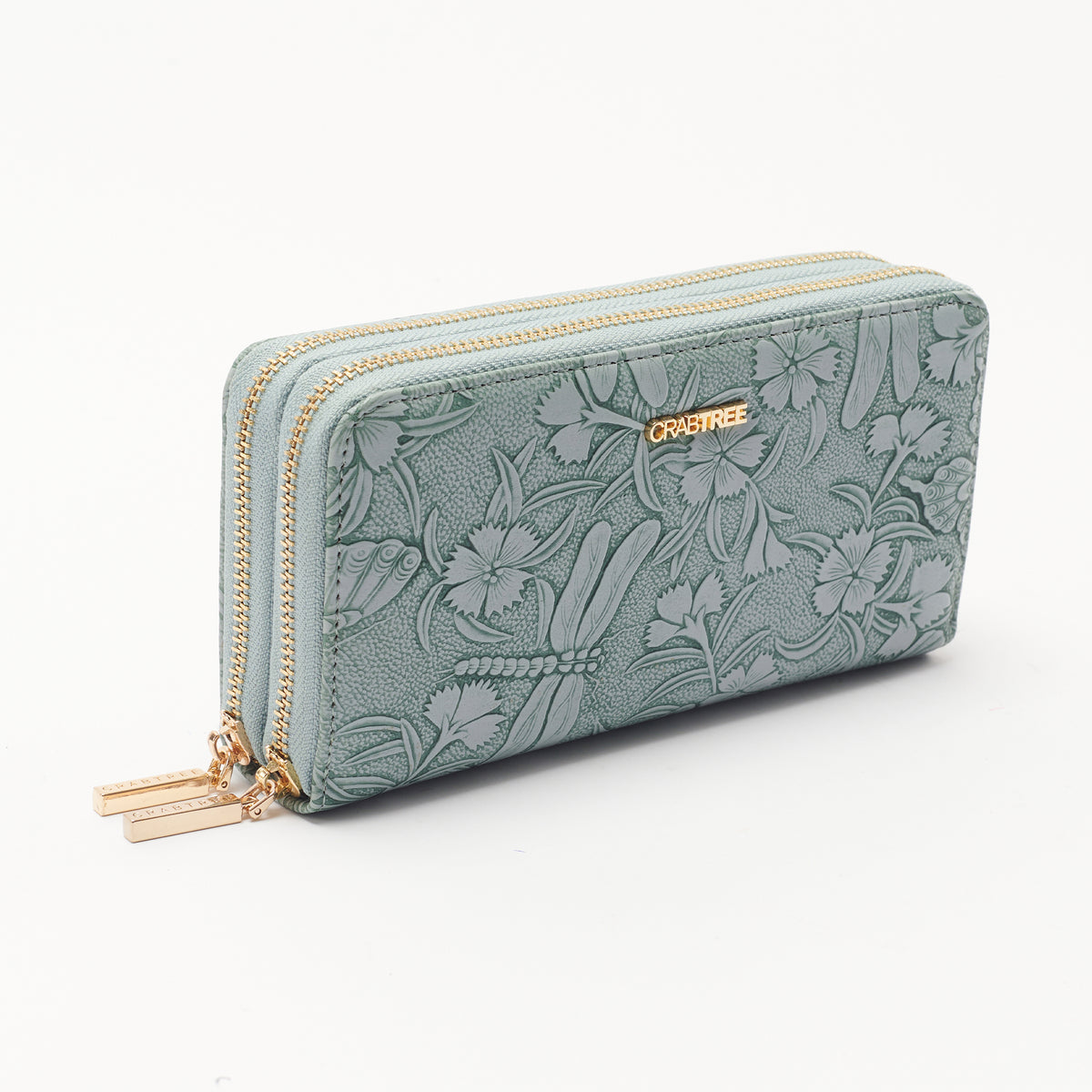 Cartera doble cierre