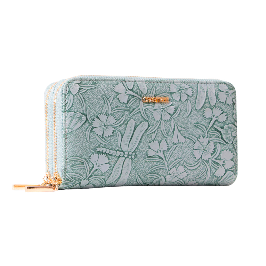 Cartera doble cierre