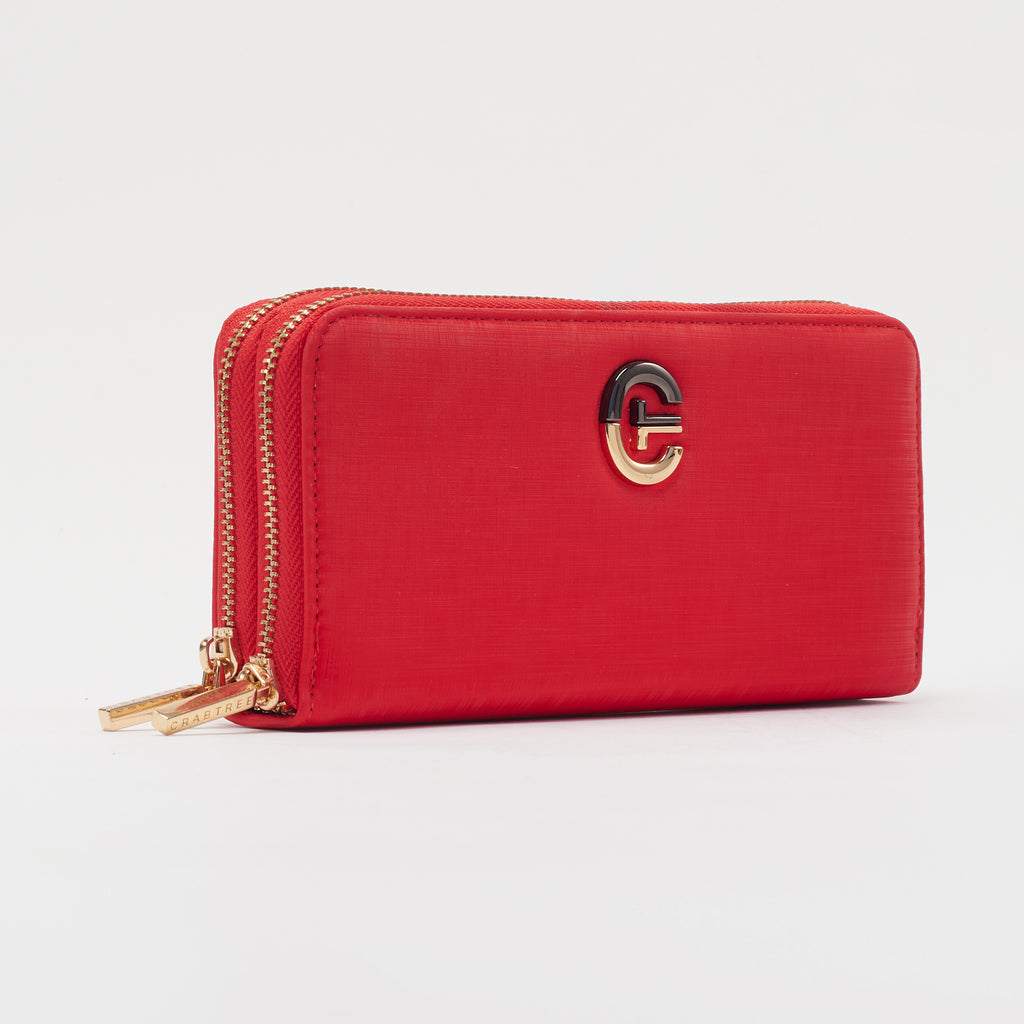 Cartera doble cierre