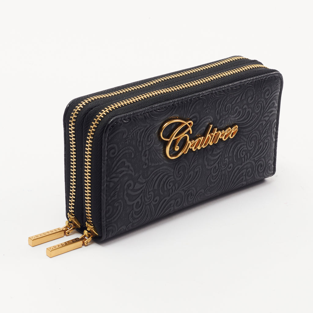 Cartera doble cierre