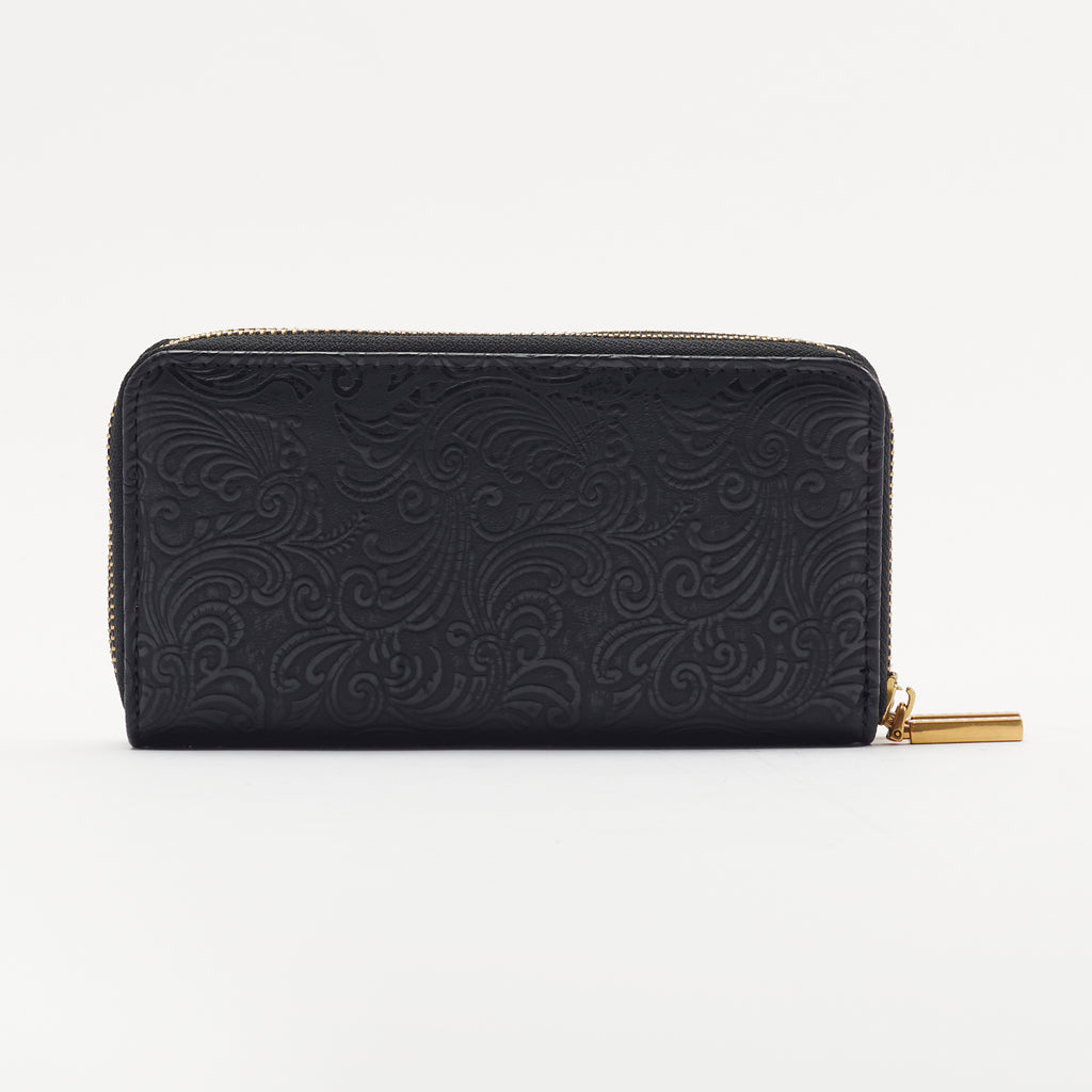 Cartera doble cierre