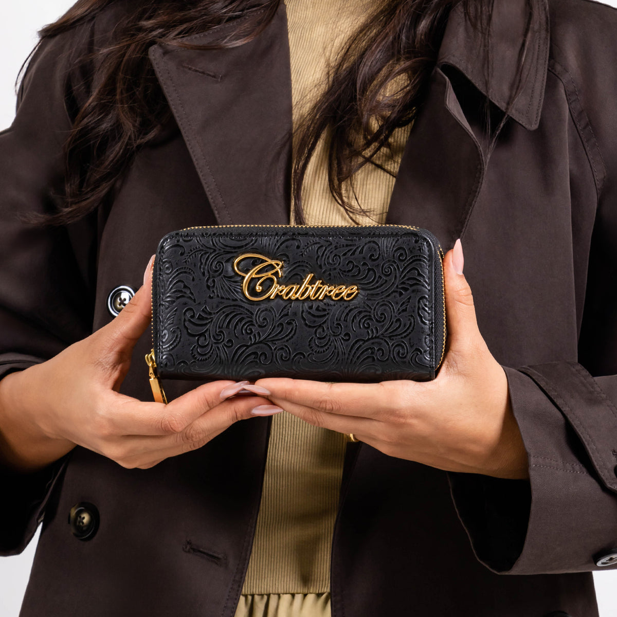 Cartera doble cierre