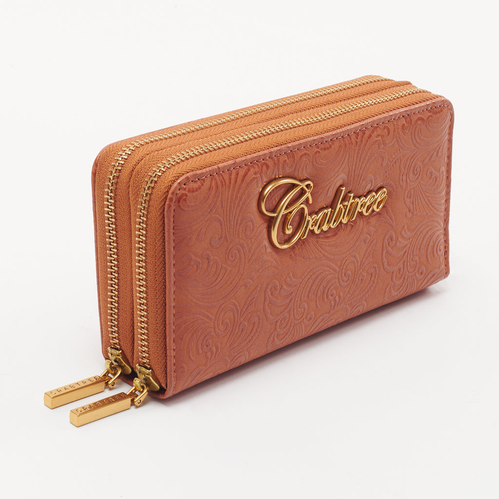 Cartera doble cierre